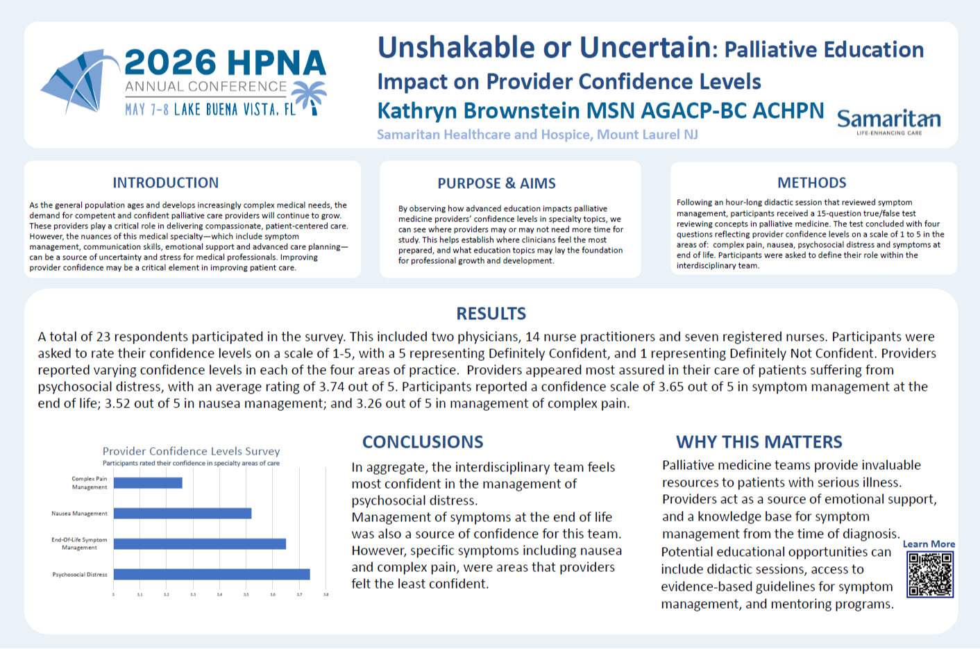 Posters - HPNA Annual Conference 2026 - Hospice and Palliative Nurses ...
