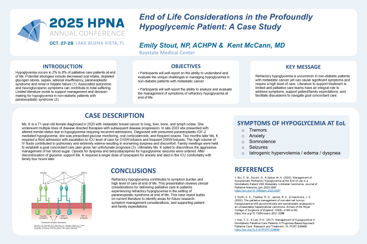 End of Life Considerations in the Profoundly Hypoglycemic Patient: A ...