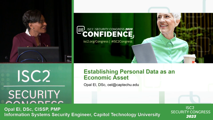 Perceiving Personal Data as an Economic Asset - ISC2
