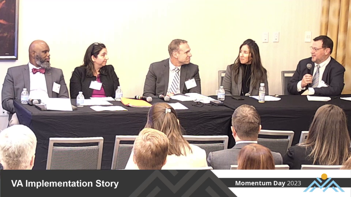 VA Implementation Story - Momentum Day, CGI Federal