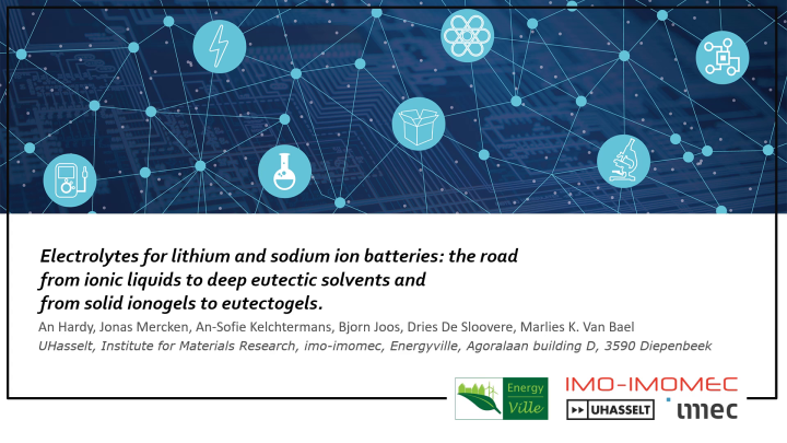 ES03.14.03: Electrolytes for Lithium and Sodium Ion Batteries: The Road ...