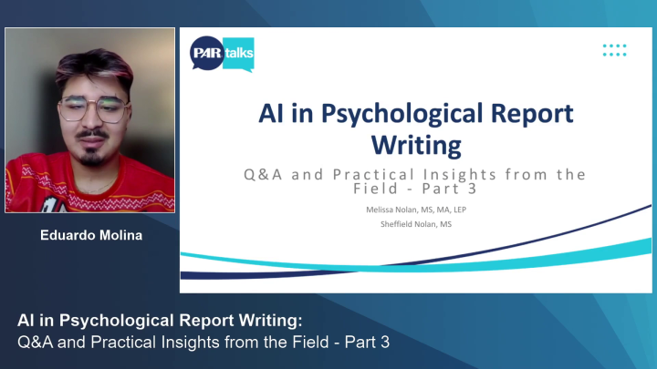 AI in Psychological Report Writing: Q&A and Practical Insights from the ...