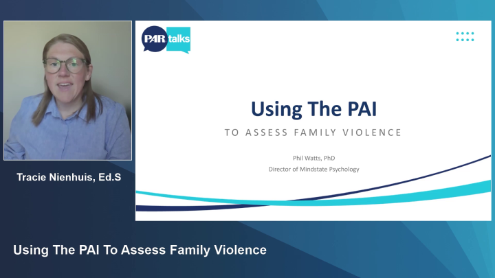 Using The PAI To Assess Family Violence - Psychological Assessment ...