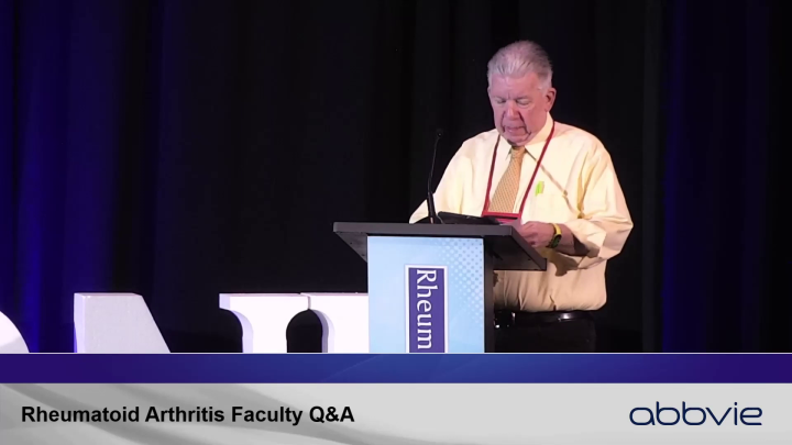 Rheumatoid Arthritis Faculty Q&A - RheumNow