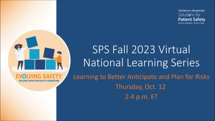 Learning to Better Anticipate and Plan for Risks: SPS Fall Virtual ...