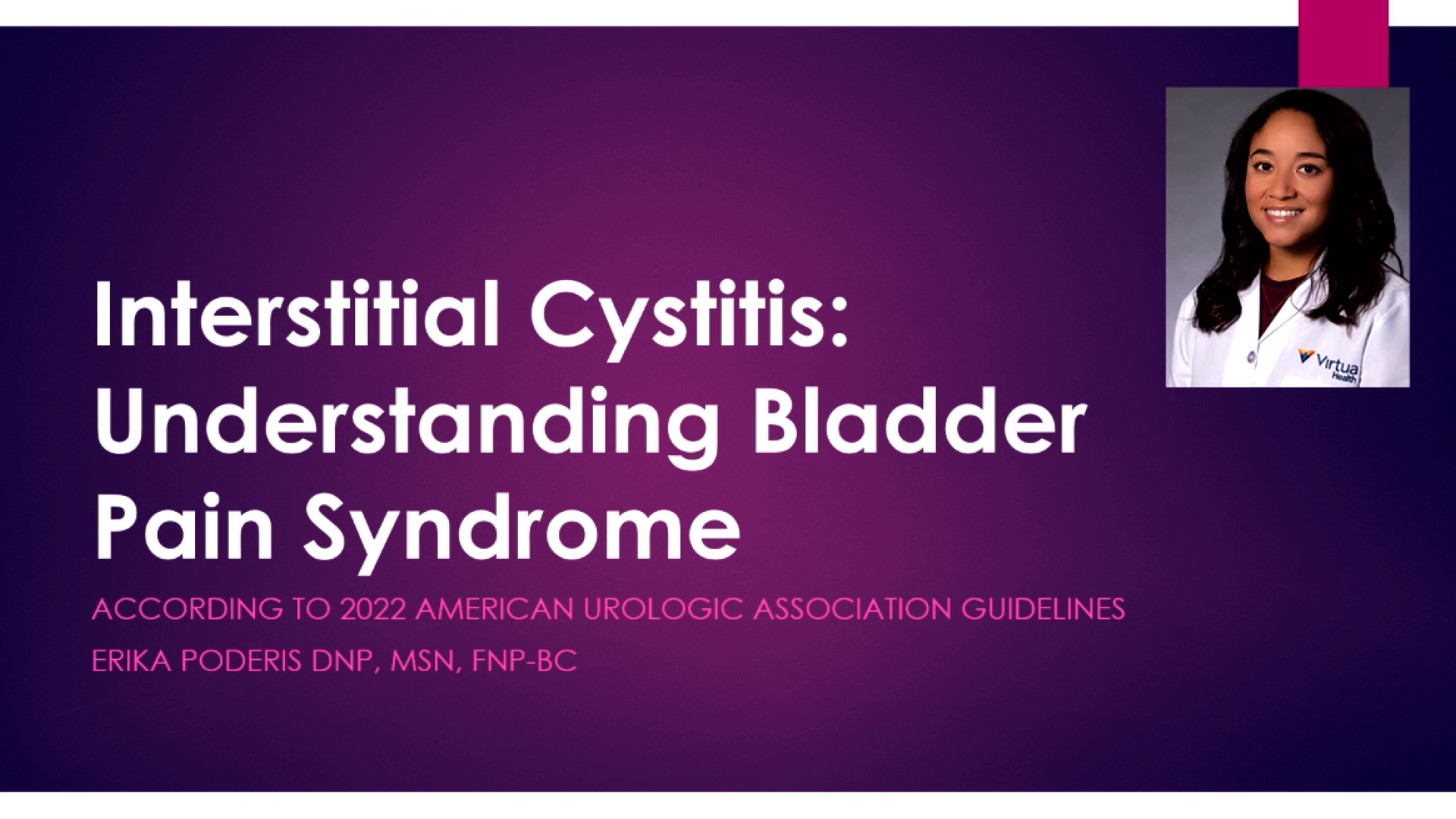 Interstitial Cystitis Understanding Bladder Pain Syndrome Society of