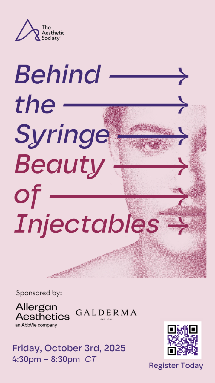 Behind the Syringe: Beauty of Injectables - The Aesthetic Society