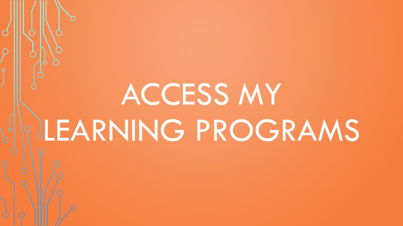 Access My Learning Program