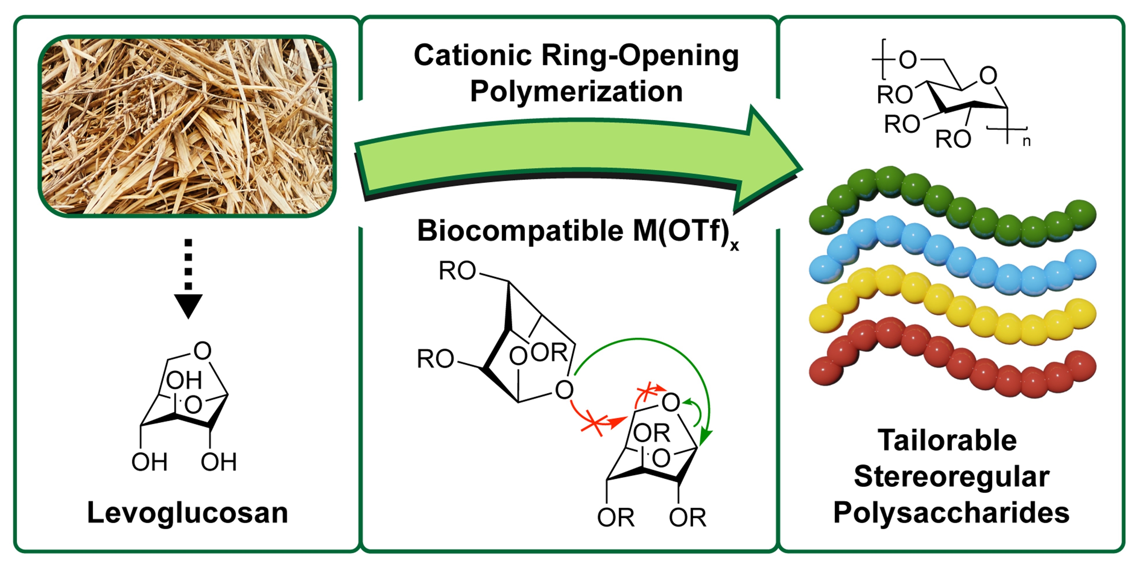 Levoglucosan based stereoregular functionalized polysaccharides