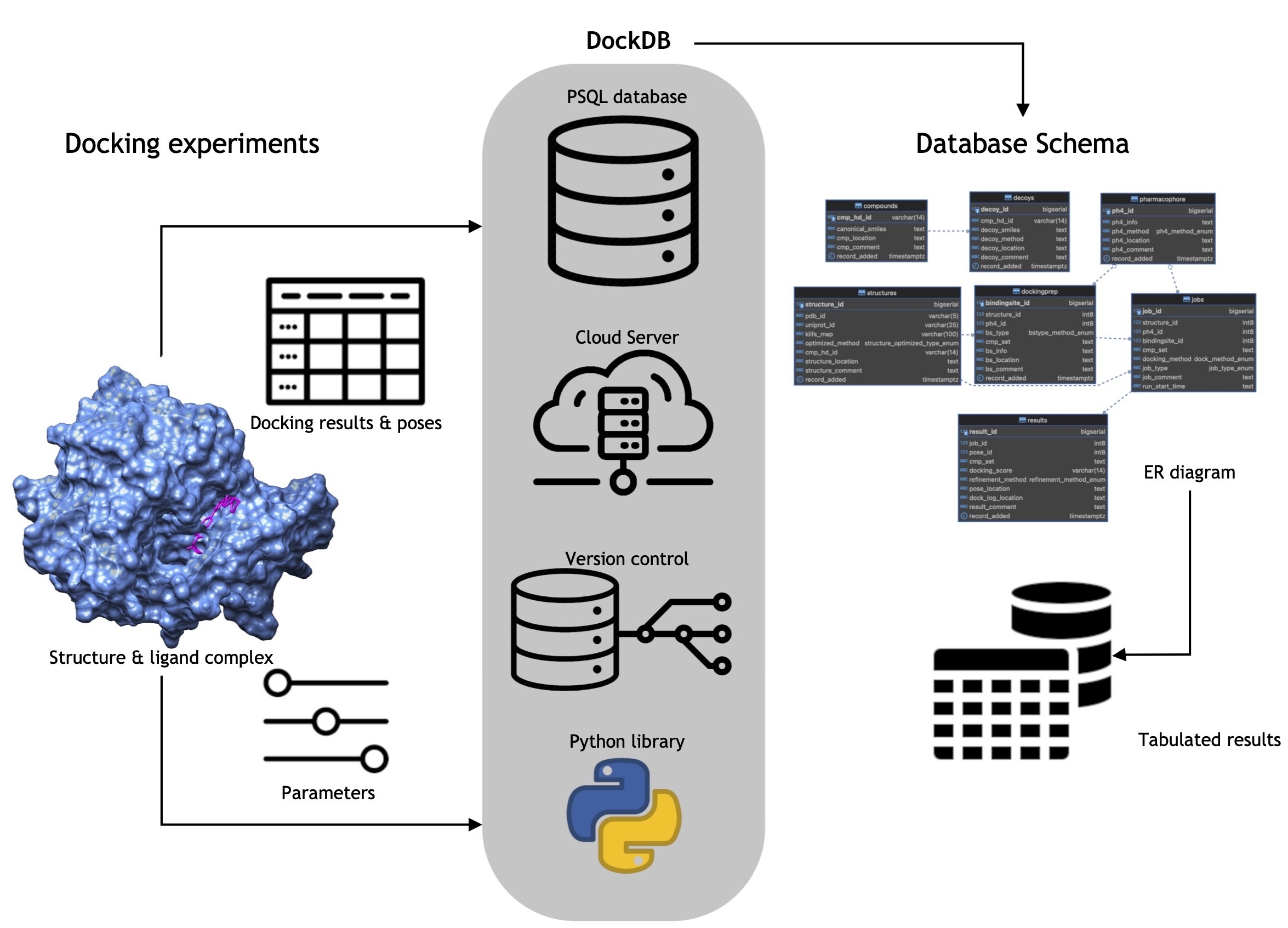 DockDB: A database management system for large-scale docking studies ...