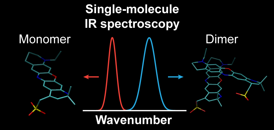 Room-temperature single-molecule infrared imaging and spectroscopy ...