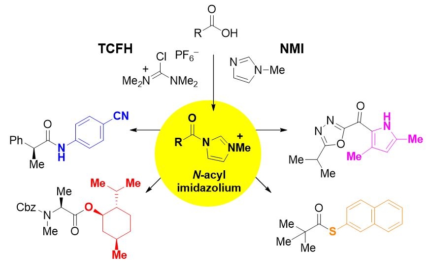 TCFH–NMI as a modern and general reagent for acylation reactions ...