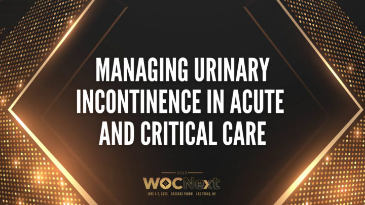 Managing Urinary Incontinence in Acute and Critical Care - Wound ...